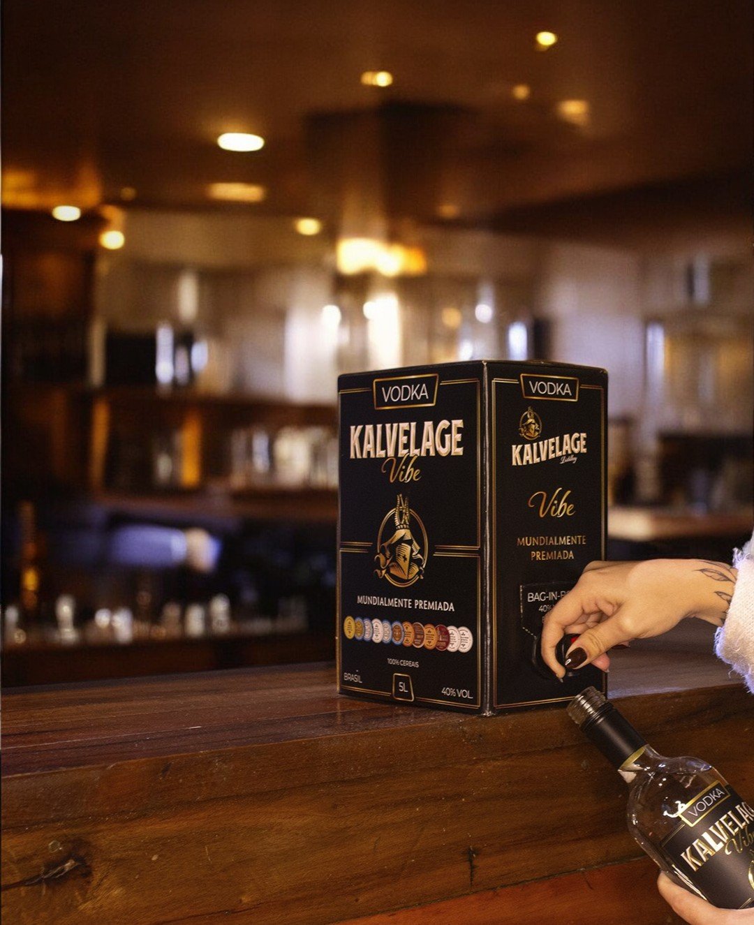 Bag-in-box 5L | Vodka Kalvelage Vibe